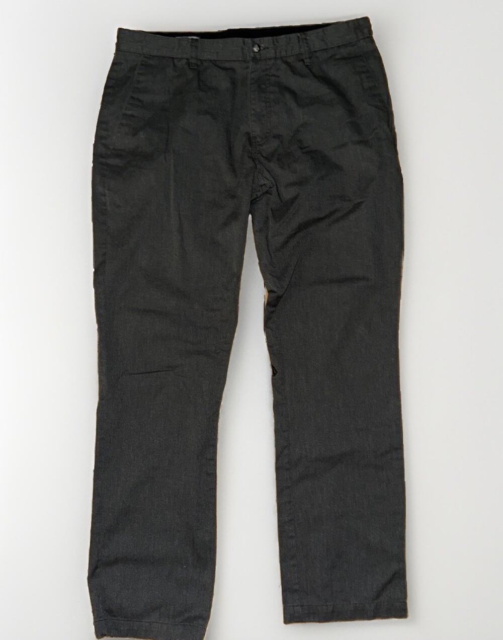 Volcom Chino Pants Grey 36x33 Skater Streetwear Preppy